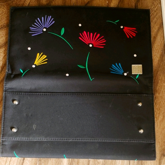 Miche Handbags - Miche Black Shell + Embroided Flowers